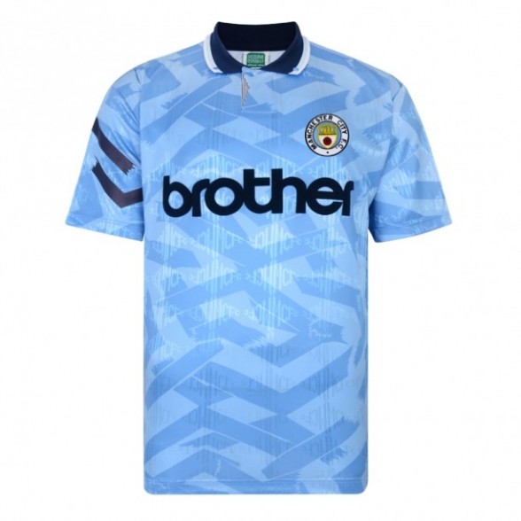 Manchester City 1992 retro shirt product photo
