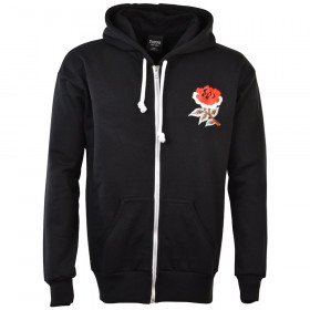 England 1910 Vintage Rugby Zipped Hoodie